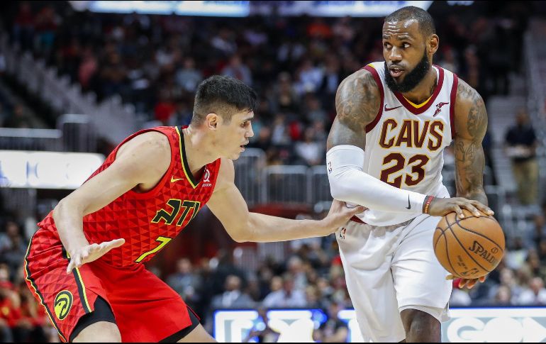 Los Cavs ponen fin a una racha de tres derrotas frante a Atlanta. EFE/E.S. Lesser