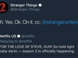 A través de su cuenta de Twitter oficial se dieron a conocer los detalles. FACEBOOK/Stranger Things