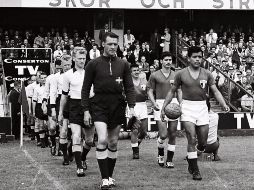 El partido Suecia-México inauguró el Mundial de 1958. MEXSPORT/ARCHIVO