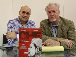 José Hernández (izq) destaca tres cualidades del ícono revolucionario; congruencia, idealismo y dignidad. EL INFORMADOR/ G. Gallo