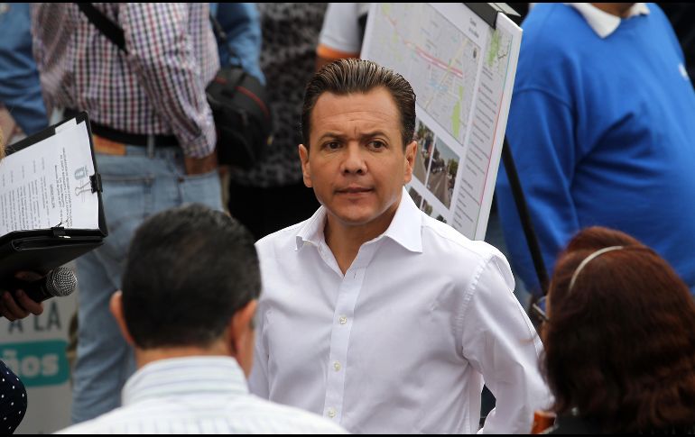 Pablo Lemus amenazó con clausurar la obra de la Línea 3 del Tren Ligero. EL INFORMADOR/ ARCHIVO