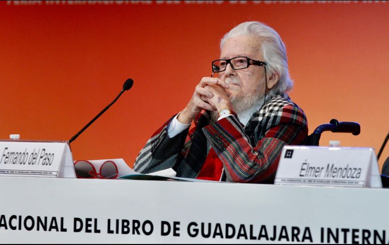 Entre risas, del Paso aseguró que nunca dio a Rulfo ninguna sustancia que pusiera en riesgo su integridad. NTX/J. Lira