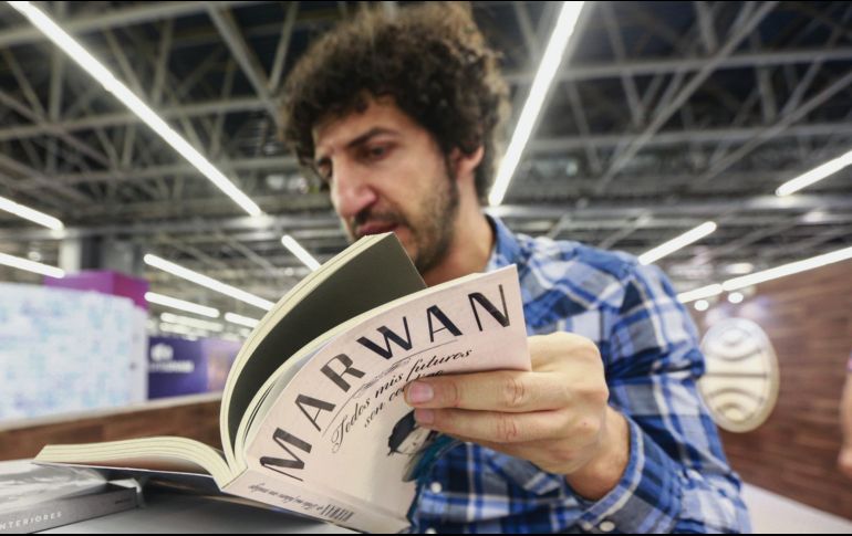 Marwan. El también músico regresará la ciudad el próximo año. EL INFORMADOR/G. Gallo