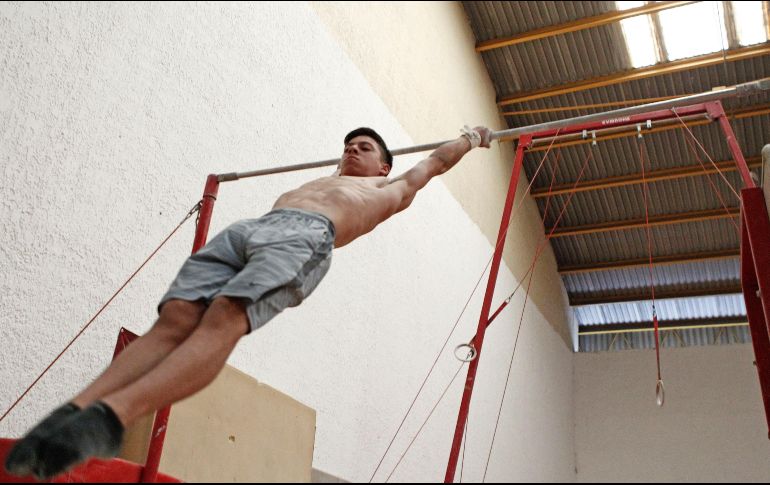 El tapatío se perfila para ser uno de los mejores gimnastas a nivel nacional e internacional. EL INFORMADOR/A. Camacho