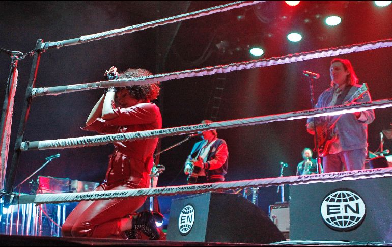 Régine Chassagne. EL INFORMADOR / A. Camacho