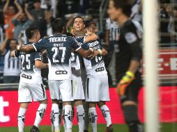 Monterrey avanzó a la final del futbol mexicano derrotando como local al Morelia por 4-0 (global 5-0). EFE / M. Sierra