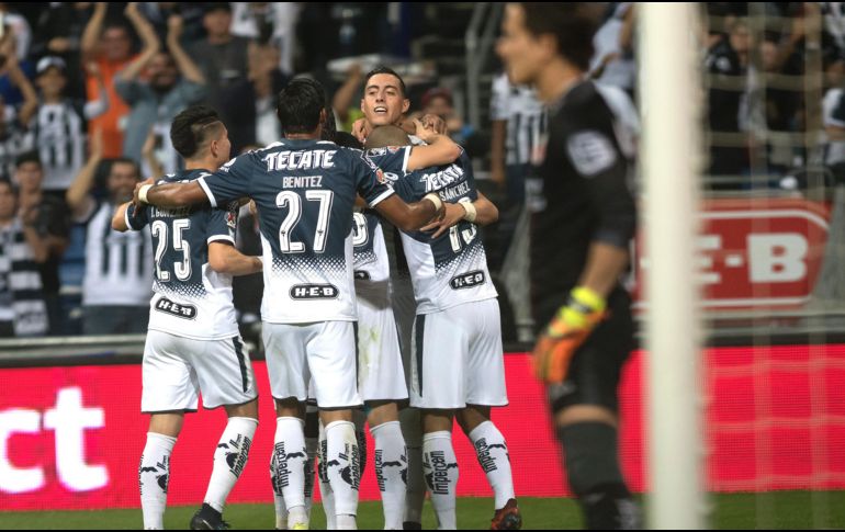 Monterrey avanzó a la final del futbol mexicano derrotando como local al Morelia por 4-0 (global 5-0). EFE / M. Sierra