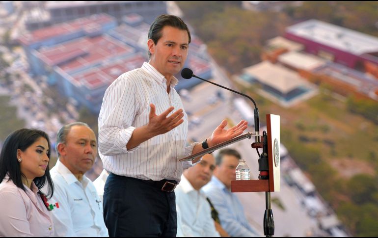 Peña Nieto expresó su gratitud y reconocimiento a los servidores públicos federales que lo han acompañado su gobierno. NTMX / Presidencia