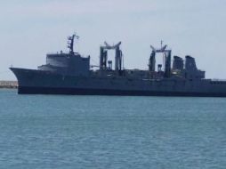 La nave comenzó su recorrido en Ushuaia, ubicada en el extremo sur del país y tenía que haber llegado hace dos semanas a Mar del Plata. TWITTER / @Armada_Arg