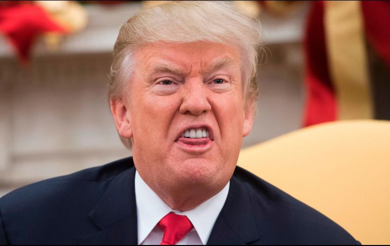 La presidencia palestina dice que Trump informó a Abas sobre su intención de transferir la embajada. AFP / S. Loeb