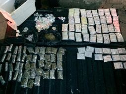 El hombre que al parecer portaba las drogas huyó antes de ser detenido por las autoridades. ESPECIAL/ POLICÍA DE GUADALAJARA