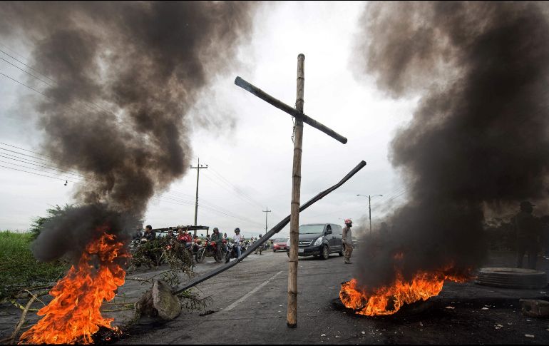 Honduras ha estado sumida en una crisis desde las elecciones. AFP/J. Perdomo