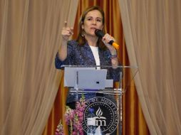 En cuanto al tema de la seguridad mencionó que es competencia y responsabilidad exclusiva del Estado y por ello la Ley de Seguridad Interior es necesaria. TWITTER / @Mzavalagc