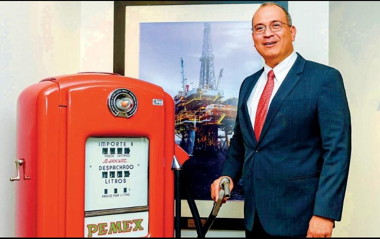 El nuevo director de Pemex confía en que con alianzas Pemex podrá mejorar los indicadores de productividad. EL FINANCIERO/B. Tenorio