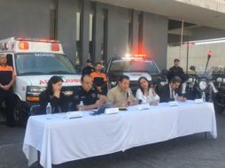 Funcionarios anuncian su compromiso con el bienestar de los zapopanos y los visitantes de este municipio durante las fiestas decembrinas. FACEBOOK/PoliciadeZapopan