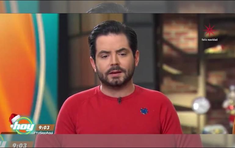 José Eduardo Derbez fue parte del elenco del programa 