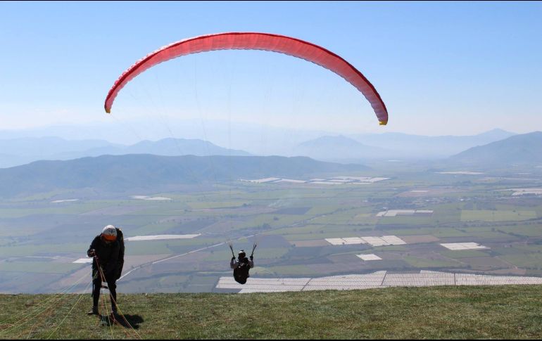 La Pre Copa del Mundo de Parapente se llevará a cabo hasta el próximo sábado 9 de diciembre. INTERNET/www.pwcamexico.com