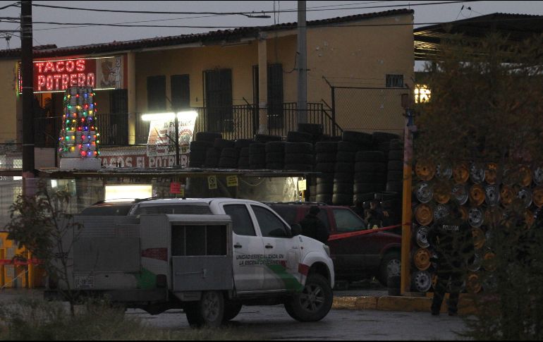 Fuentes policiacas señalaron que los hechos apuntan a una posible agresión por parte de un grupo del crimen organizado en contra de miembros de una banda rival. AFP / H. Martínez