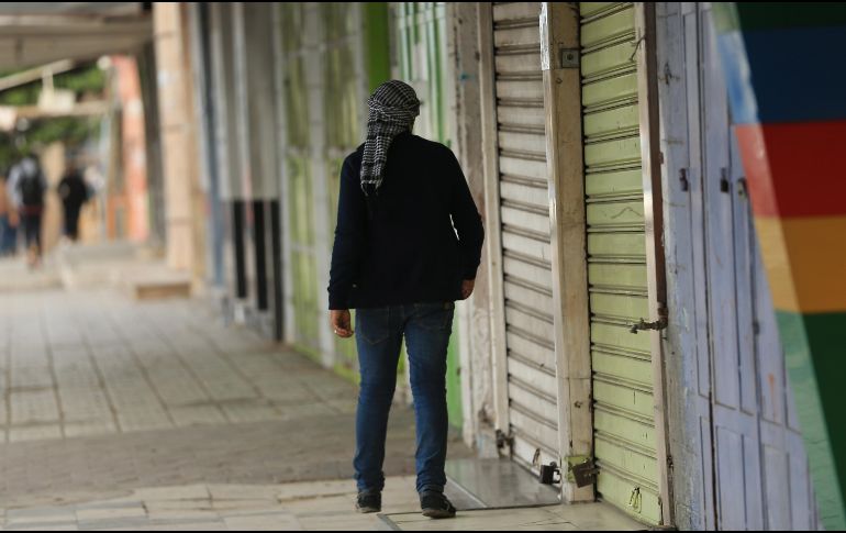 En Gaza, Cisjordania y Jerusalén Este, negocios y escuelas se mantuvieron cerrados. AFP/M. Abed