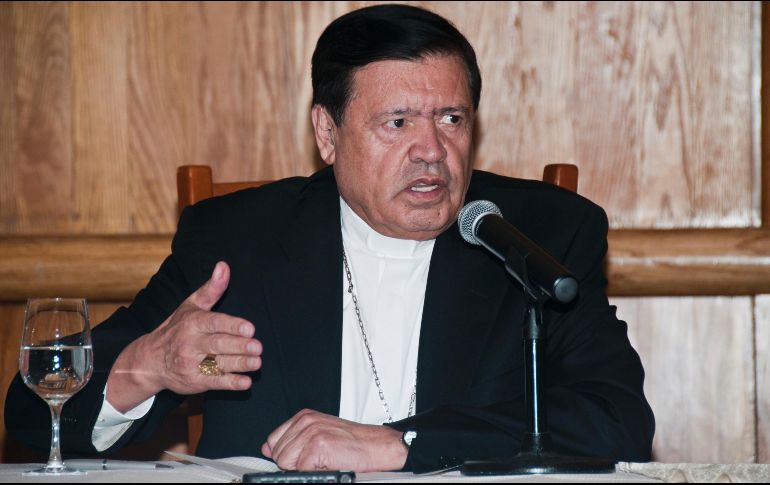 El Papa Francisco acepta la renuncia de Rivera Carrera como arzobispo primado de México. SUN / ARCHIVO