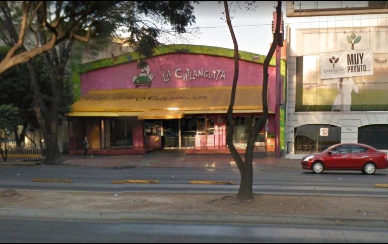 Como parte de la investigación, la PGJ capitalina solicitó al bar los videos del establecimiento. ESPECIAL / Google Maps