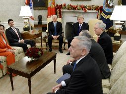 La extensión aprobada entre la Cámara de representantes y el Senado es de dos semanas. AFP