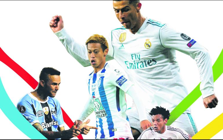 Cristiano ronaldo, Keisuke Honda, Luan y Romarinho son las estrellas aseguir en el certamen. EL INFORMADOR/J. López