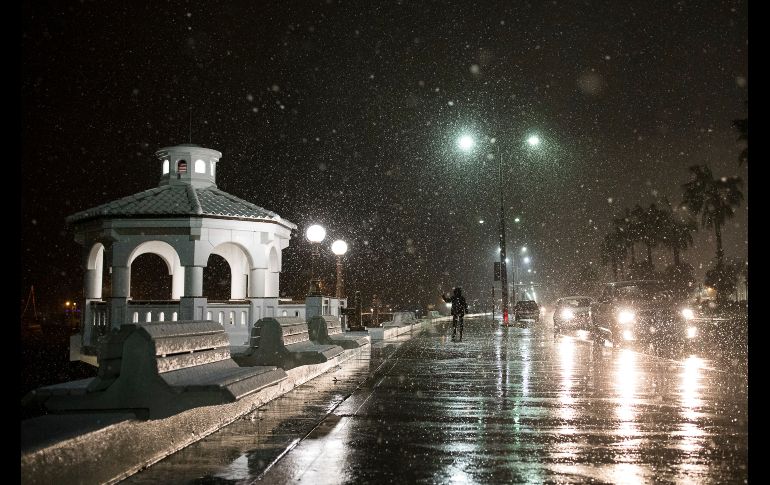 La más reciente nevada comparable en San Antonio se registró en enero de 1987, cuando se acumularon 3.3 centímetros de nieve. AP / C. Sacco