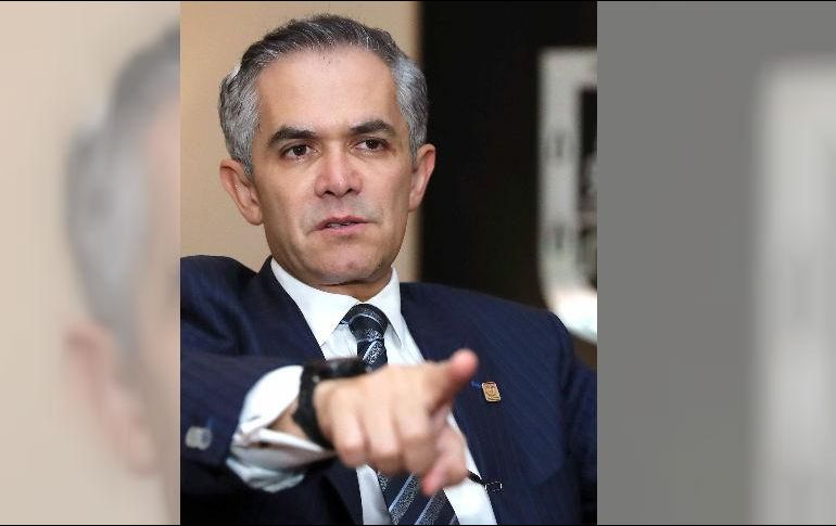 Precisó que suceda lo que suceda, Mancera seguirá apoyando el proyecto del Frente Ciudadano hasta que se consolide. SUN/ ARCHIVO