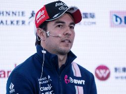 Sergio Pérez. Entre sus objetivos para la temporada de 2018 está refrendar el cuarto lugar de la escudería Force India en el campeonato de constructores. SUN/ARCHIVO