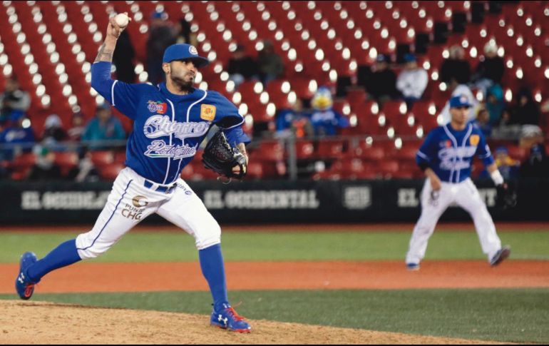 Sergio Romo se volvió a vestir de Charro y en su primer juego esta temporada no pudo evitar un descalabro más para los albiazules. EL INFORMADOR/F. Atilano