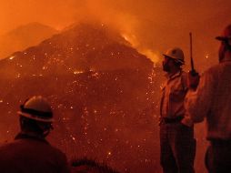 Los fuegos han arrasado 67 mil 300 hectáreas, un área más grande en superficie que la ciudad de Chicago. AP/ N. Berger