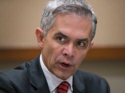 Mancera lamenta profundamente que no se haya dado un procedimiento para competir abiertamente al interior del Frente en la búsqueda de la Presidencia. NTX / ARCHIVO