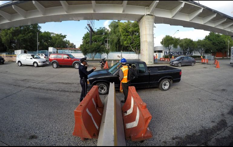 Será el próximo 7 de enero cuando cierren nuevamente la circulación en dicho punto. EL INFORMADOR/ ARCHIVO