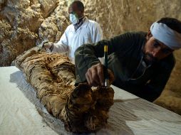 Los artefactos son encontrados en un cementerio para nobles y altos funcionarios, esto a la orilla oeste del río Nilo. AFP /