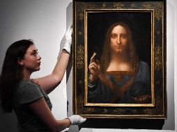 Este fue el último cuadro disponible en el mercado de Leonardo Da Vinci. EFE