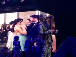 El cantante demostró su calidad vocal y por qué sigue siendo el consentido del público femenino. TWITTER