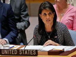Nikki Haley se dice orgullosa de todas las mujeres que han levantado la voz en contra del acoso sexual. AP / ARCHIVO