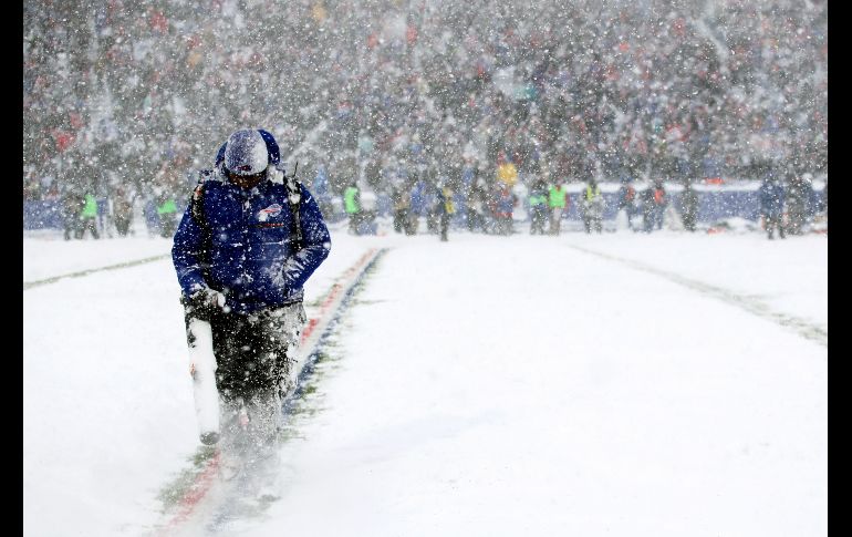 Las acciones para quitar la nieve sirvieron de poco.