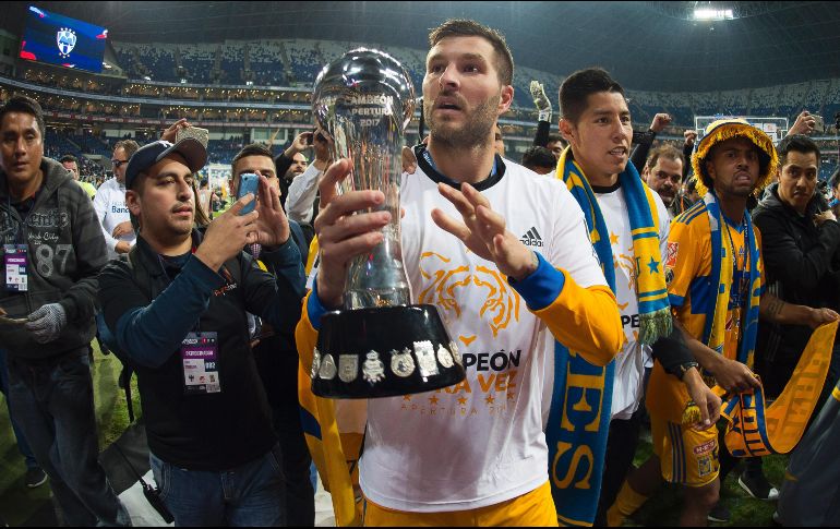 Los Tigres de la UANL ganaron el clásico regiomontano más importante en su historia, al derrotar 2-1 (3-2 global) a Rayados de Monterrey  MEXSPORT / J. Martínez