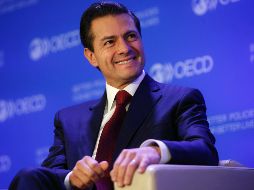 Peña Nieto advierte que quien no esté dispuesto a asumir riesgos y enfrentar las consecuencias de un proceso de cambio no debe emprender un programa de transformación. AP / T. Camus