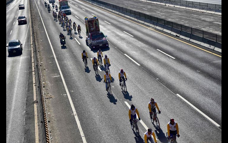 Fieles provienen de diferentes estados. Algunos incluso vienen de otros países.