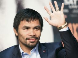 Manny Pacquiao ha entablado charlas con el promotor Fernando Beltrán, para poder protagonizar un combate en abril próximo en la Ciudad de México. NTX