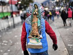 Este martes, millones de fieles recuerdan el 486 aniversario de las apariciones de la Virgen de Guadalupe. AFP / P. Pardo