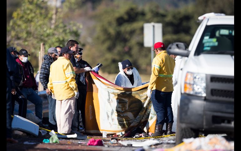En el lugar perecieron ocho personas.