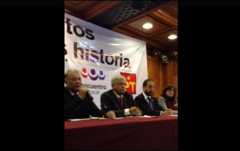 Este jueves, líderes de los partidos acudirán al INE para formalizar el registro de la alianza. FACEBOOK / Hugo Eric Flores