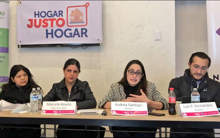 Los activistas hicieron un llamado a sumarse a la campaña y entregar el aguinaldo a las trabajadoras domésticas.  TWITTER /@NosotrxsCDMX