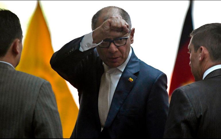 La condena por asociación ilícita abrirá el camino a demandas adicionales contra Glas, de cohecho y enriquecimiento ilícito, con sanciones de hasta 13 años de prisión. AFP / J. Ruiz