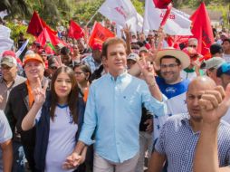 El recuento oficial dio como ganador al presidente Juan Rolando Hernández sobre Salvador Nasralla (foto), candidato de la Alianza de Oposición Contra la Dictadura. FACEBOOK/SalvadorPresidente
