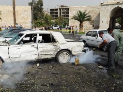 Tras interceptar el auto, los soldados lo detonaron poco antes del acceso oeste de Damasco, lo que ocasionó la muerte del suicida. AFP/ARCHIVO